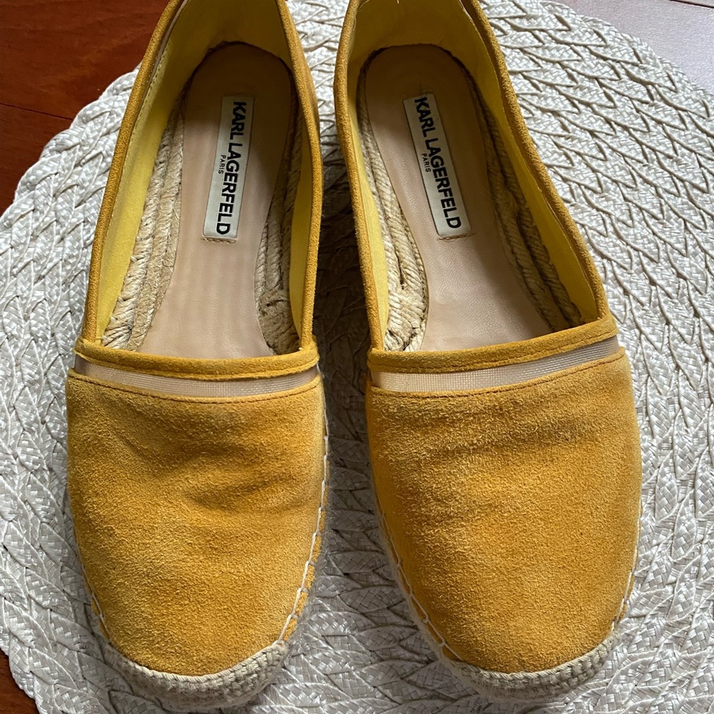 Karl Lagerfeld Alaine Espadrille flats
